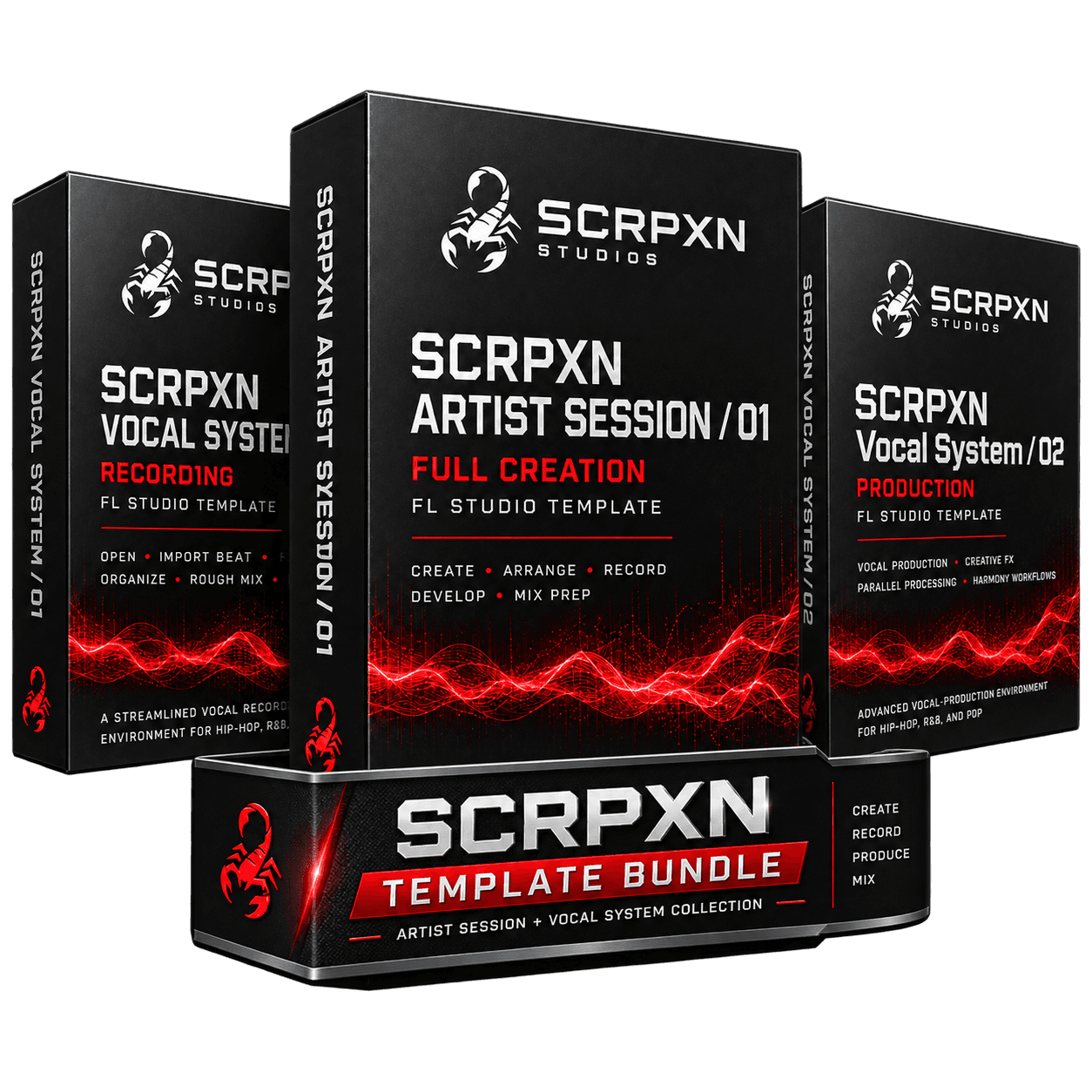 SCRPXN Artist Workflow Collection template bundle