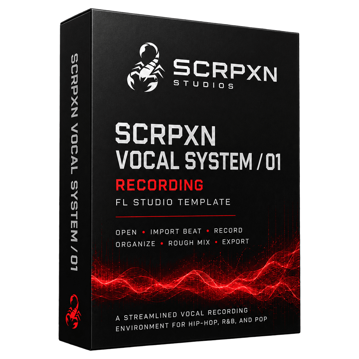 SCRPXN Vocal System / 01 — Recording FL Studio template